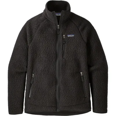 Patagonia M' S Retro Pile Jkt - Black - Miehet - M - Partioaitta, kuva 1 / 1