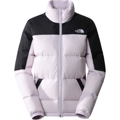 The North Face Women' S Diablo Down Jacket - Lavender Fog-tnf Black - Naiset - M - Partioaitta