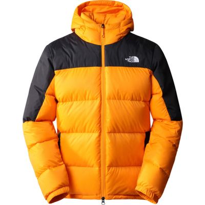 The North Face Men' S Diablo Down Hood - Cone Orange/tnf Black - Miehet - S - Partioaitta