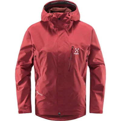 Haglöfs Astral Gtx Jacket Women - Brick Red  - Naiset - S - Partioaitta, kuva 1 / 1