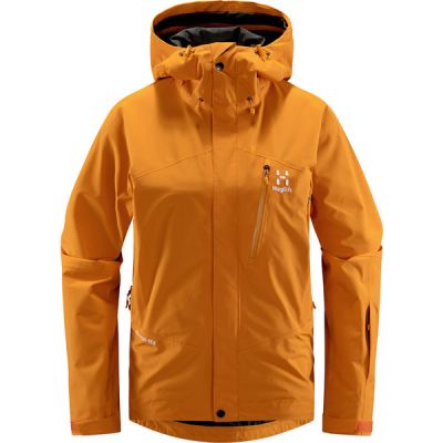 Haglöfs Astral Gtx Jacket Women - Desert Yellow - Naiset - L - Partioaitta