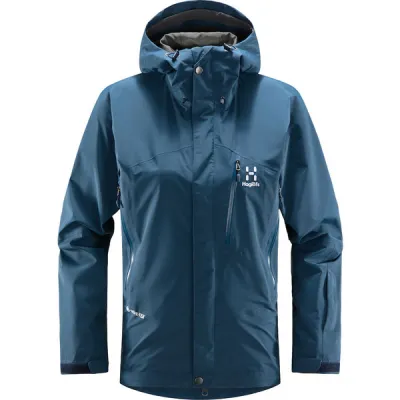 Haglöfs Astral Gtx Jacket Women - Dark Ocean - Naiset - XL - Partioaitta, kuva 1 / 1