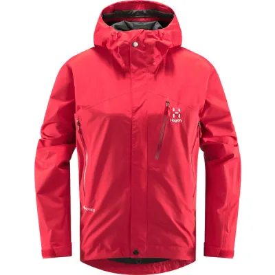 Haglöfs Astral Gtx Jacket Women - Scarlet Red - Naiset - L - Partioaitta, kuva 1 / 1