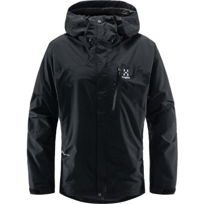 Haglöfs Astral Gtx Jacket Men - True Black - Miehet - L - Partioaitta
