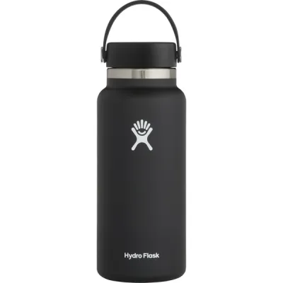 Hydro Flask Wide Mouth 946ml Flex Cap 2.0 - Black - OneSize - Partioaitta, kuva 1 / 1