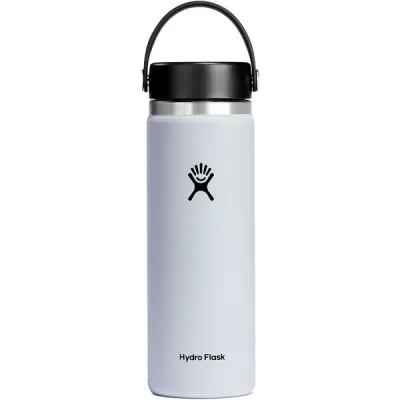 Hydro Flask Wide Mouth 591ml Flex Cap 2.0 - White - OneSize - Partioaitta, kuva 1 / 1