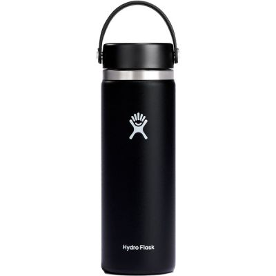 Hydro Flask Wide Mouth 591ml Flex Cap 2.0 - Black - OneSize - Partioaitta