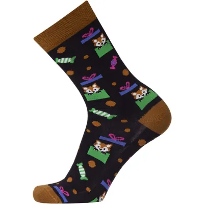 Sukkamestarit Merinovillasukat Joulu - Kettu Karkki Lahjalaatikko Mus - Unisex - 43-46 - Partioaitta, kuva 1 / 1