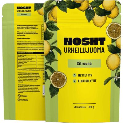 NOSHT Urheilujuoma Sitruuna Pss 350g - Nocolor - OneSize - Partioaitta