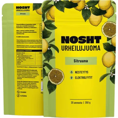 NOSHT Urheilujuoma Sitruuna Pss 350g - Nocolor - OneSize - Partioaitta