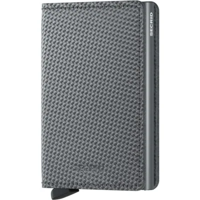 Secrid Slimwallet Carbon - Cool Grey - OneSize - Partioaitta