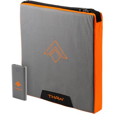Thaw Rechargeable Heated Seat - Grey/orange - OneSize - Partioaitta
