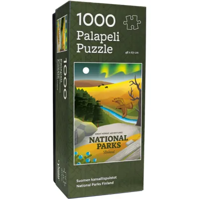 Vuoma Suomen Kansallispuistot -palapeli - Nocolor - OneSize - Partioaitta