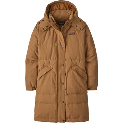Untuvatakki Patagonia W S Downdrift Parka - Nest Brown - Naiset - XS - Partioaitta, kuva 1 / 1