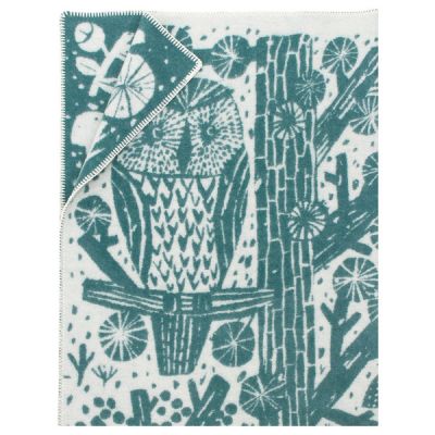 Lapuan Kankurit Metsikkö Huopa 130x180cm - Vihreä Kuusi-valkoinen - OneSize - Partioaitta