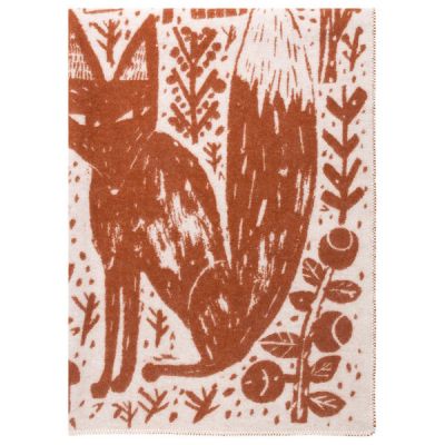 Lapuan Kankurit Metsikkö Huopa 130x180cm - Kaneli-valkoinen - OneSize - Partioaitta