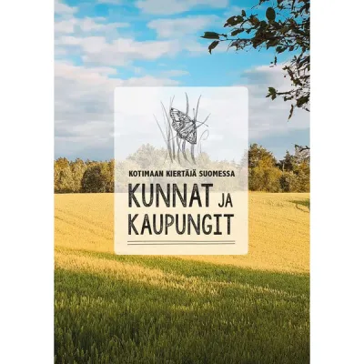 Kirja Kotimaan Kiertäjä Suomessa - Kunnat Ja Kaupungit - Nocolor - OneSize - Partioaitta
