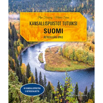 Karttakeskus Kansallispuistot Tutuiksi Suomi - Nocolor - OneSize - Partioaitta