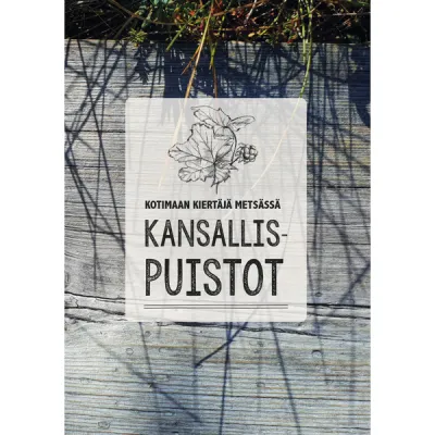 Kirja Kotimaan Kiertäjä Metsässä - Kansallispuistot - Nocolor - OneSize - Partioaitta