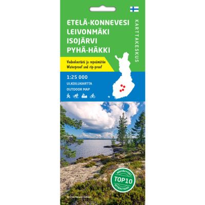 Karttakeskus Etelä-konnevesi Leivonmäki Isojärvi Pyhä-häkki - Nocolor - OneSize - Partioaitta | Alk. 19,95 €