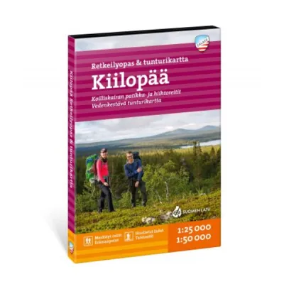 Calazo Kiilopää Retkeilyopas Ja Tunturikartta - Nocolor - OneSize - Partioaitta, kuva 1 / 1