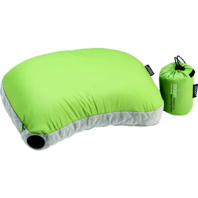 Cocoon Air-core Hood/camp Pillow - Wasabi/grey - OneSize - Partioaitta