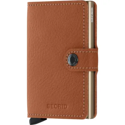 Secrid Miniwallet Vegetable Tanned - Caramello-sand - OneSize - Partioaitta