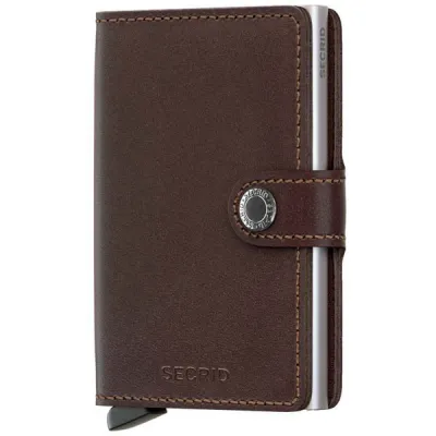 Secrid Miniwallet - Original Dark Brown - OneSize - Partioaitta