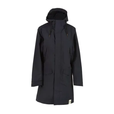 Talvitakki Tretorn Womens Rain Jacket From The Sea - Deep End Black - Naiset - S - Partioaitta, kuva 1 / 1
