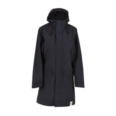 Talvitakki Tretorn Womens Rain Jacket From The Sea - Deep End Black - Naiset - XS - Partioaitta