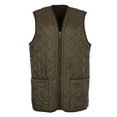 Barbour Polarquilt Waistcoat Zip In Liner - Olive - Miehet - S - Partioaitta, kuva 1 / 1