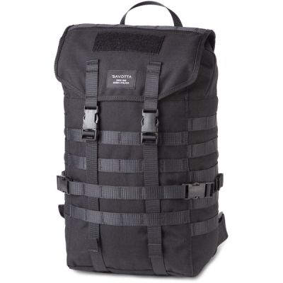 Savotta Jääkäri-reppu S - Musta - Unisex - OneSize - Partioaitta
