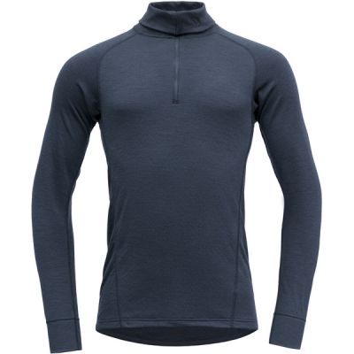 Devold Duo Active Merino 205 Z.neck Man - Ink - Miehet - L - Partioaitta