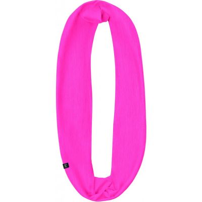 Buff Merino Wool Infinity Solid - Solid Fuchsia - Naiset - OneSize - Partioaitta