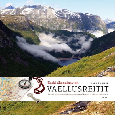 Kirja Keski-skandinavian Vaellusreitit - Nocolor - OneSize - Partioaitta