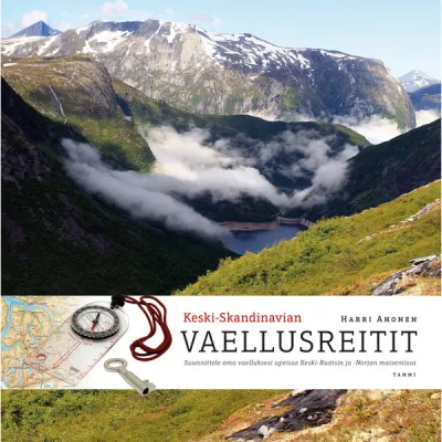Kirja Keski-skandinavian Vaellusreitit - Nocolor - OneSize - Partioaitta