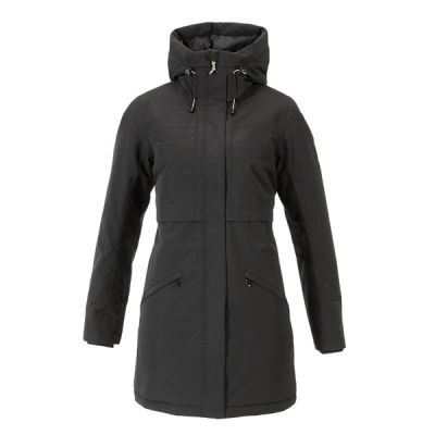 Talvitakki FRILUFTS Sakata Coat Women - Caviar - Naiset - 36 - Partioaitta