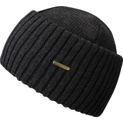 Stetson Beanie Merino Wool - Black - Unisex - OneSize - Partioaitta
