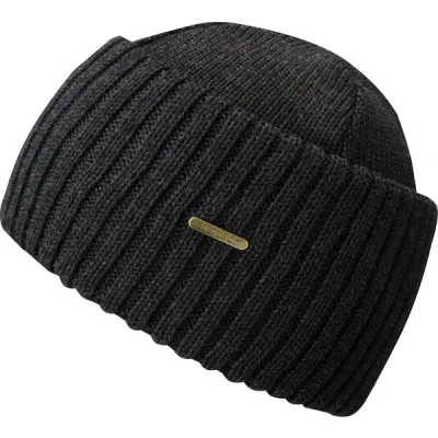 Stetson Beanie Merino Wool - Black - Unisex - OneSize - Partioaitta, kuva 1 / 1