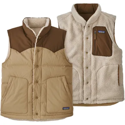 Patagonia M' S Reversible Bivy Down Vest - Classic Tan - Miehet - L - Partioaitta, kuva 1 / 1