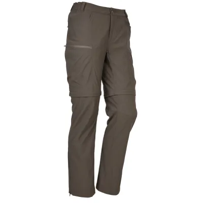 FRILUFTS Ocoa Zipoff Pants Men - Black Olive - Miehet - 62 - Partioaitta