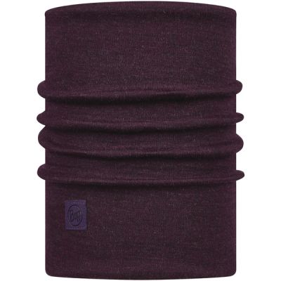 Buff Heavyweight Merino Wool Buff - Solid Deep Purple - Unisex - OneSize - Partioaitta