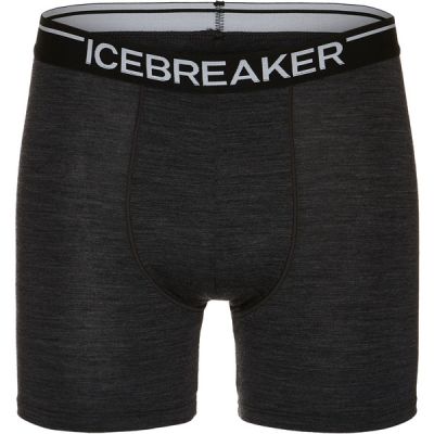Icebreaker M Merino Anatomica Boxers - Jet Hthr - Miehet - L - Partioaitta