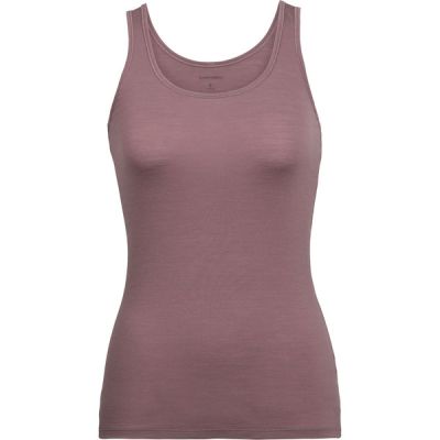 Icebreaker W Merino Siren Tank - Suede - Naiset - XS - Partioaitta