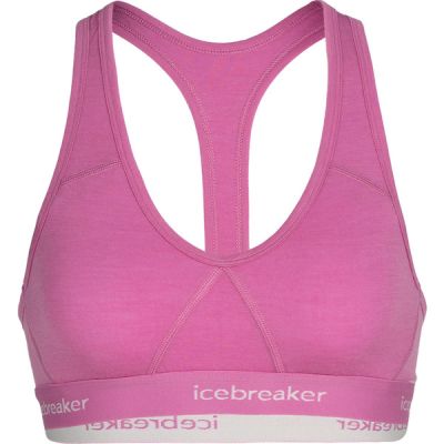 Icebreaker Women Merino Sprite Racerback Bra - Cosmic - Naiset - S - Partioaitta
