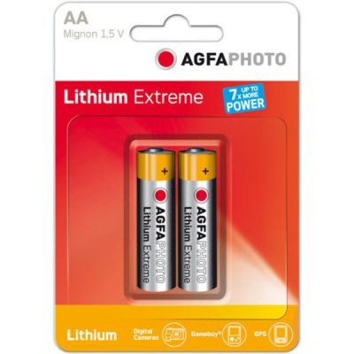 Agfa Lithium Aa Extreme Lithium 2pcs Blister - Nocolor - OneSize - Partioaitta
