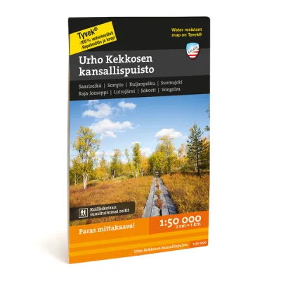 Calazo Urho Kekkosen Kansallispuisto 1:50.000 - Nocolor - OneSize - Partioaitta