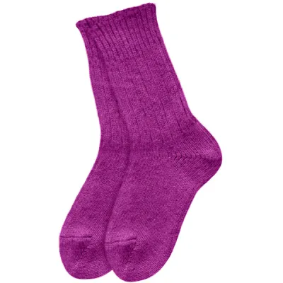 Helsingin villasukkatehdas Villasukka - Fuksia - Unisex - 40-42 - Partioaitta