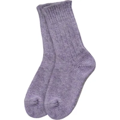 Helsingin villasukkatehdas Villasukka - Laventeli - Unisex - 37-39 - Partioaitta