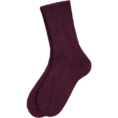Helsingin villasukkatehdas Villasukka - Tumma Luumu - Unisex - 37-39 - Partioaitta, kuva 1 / 1